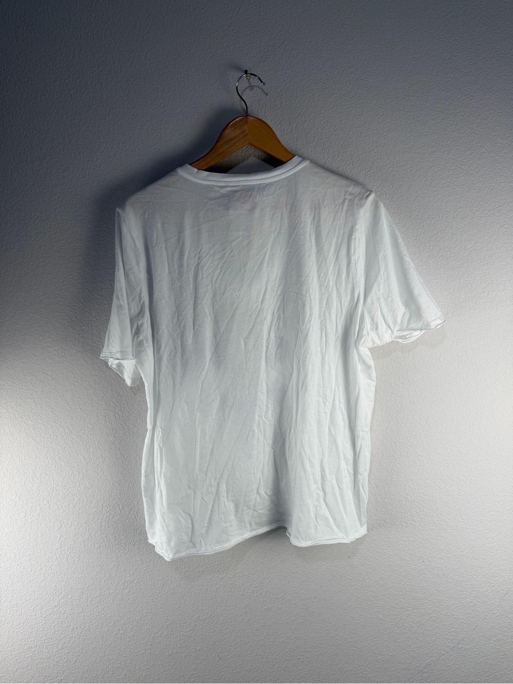Johnny Was Raw Hem V-Neck Tee Sz XL - Picture 5 of 5